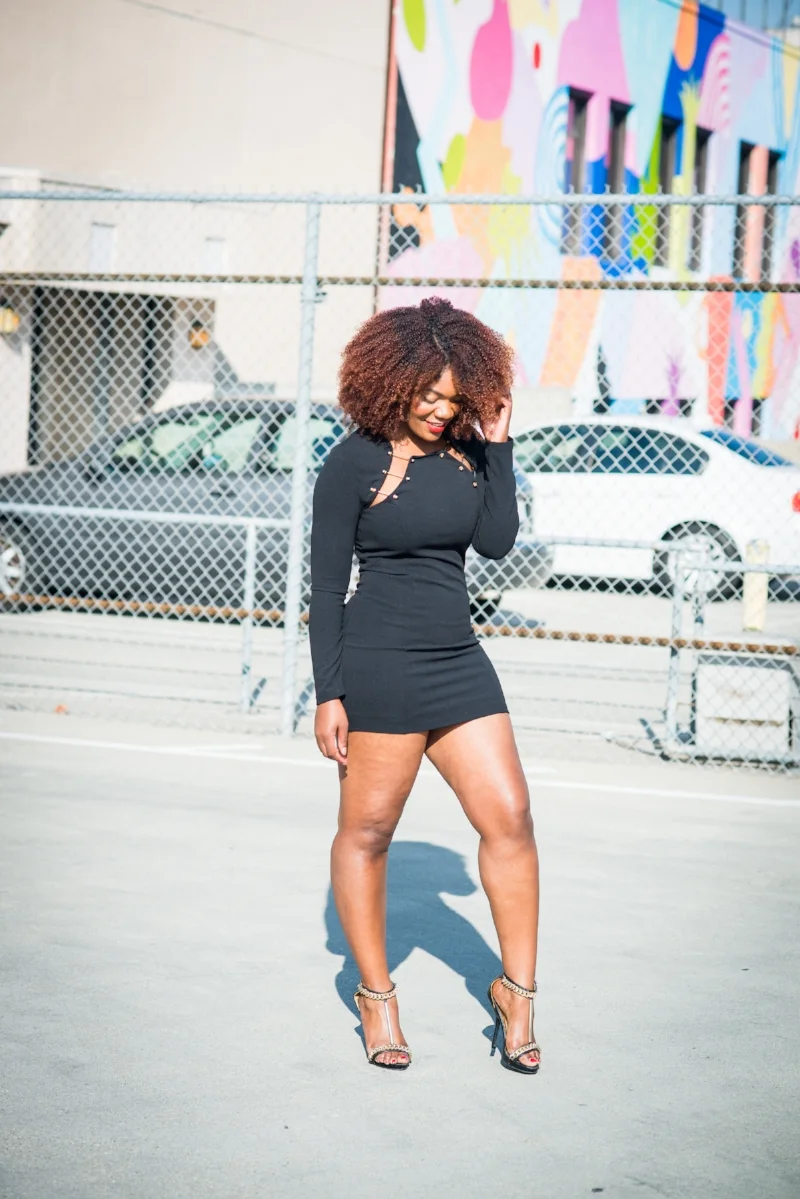 Tobi sale black dress
